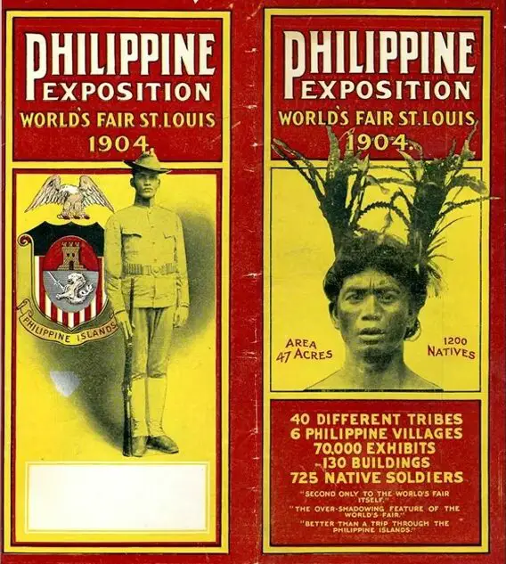flyer for the St Louis Human zoo in 1914